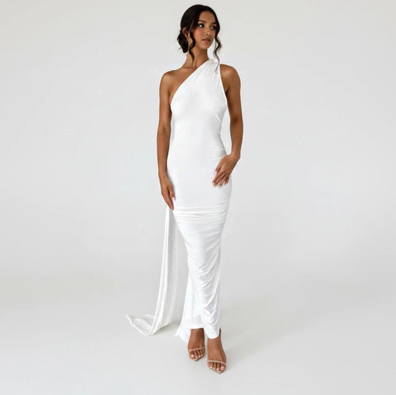 Backless Bodycon Maxi Dress