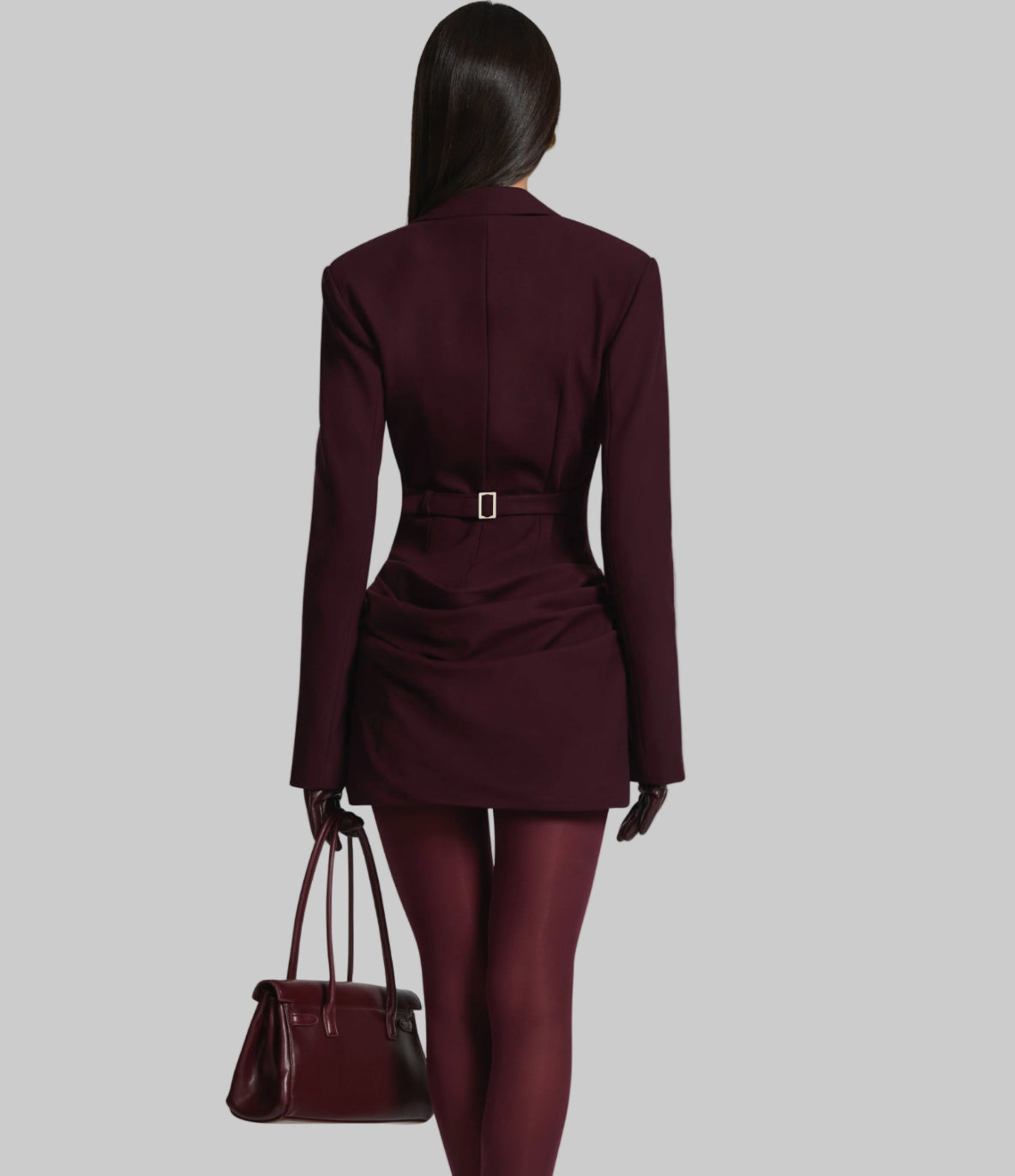 Blazer-Style Mini Dress