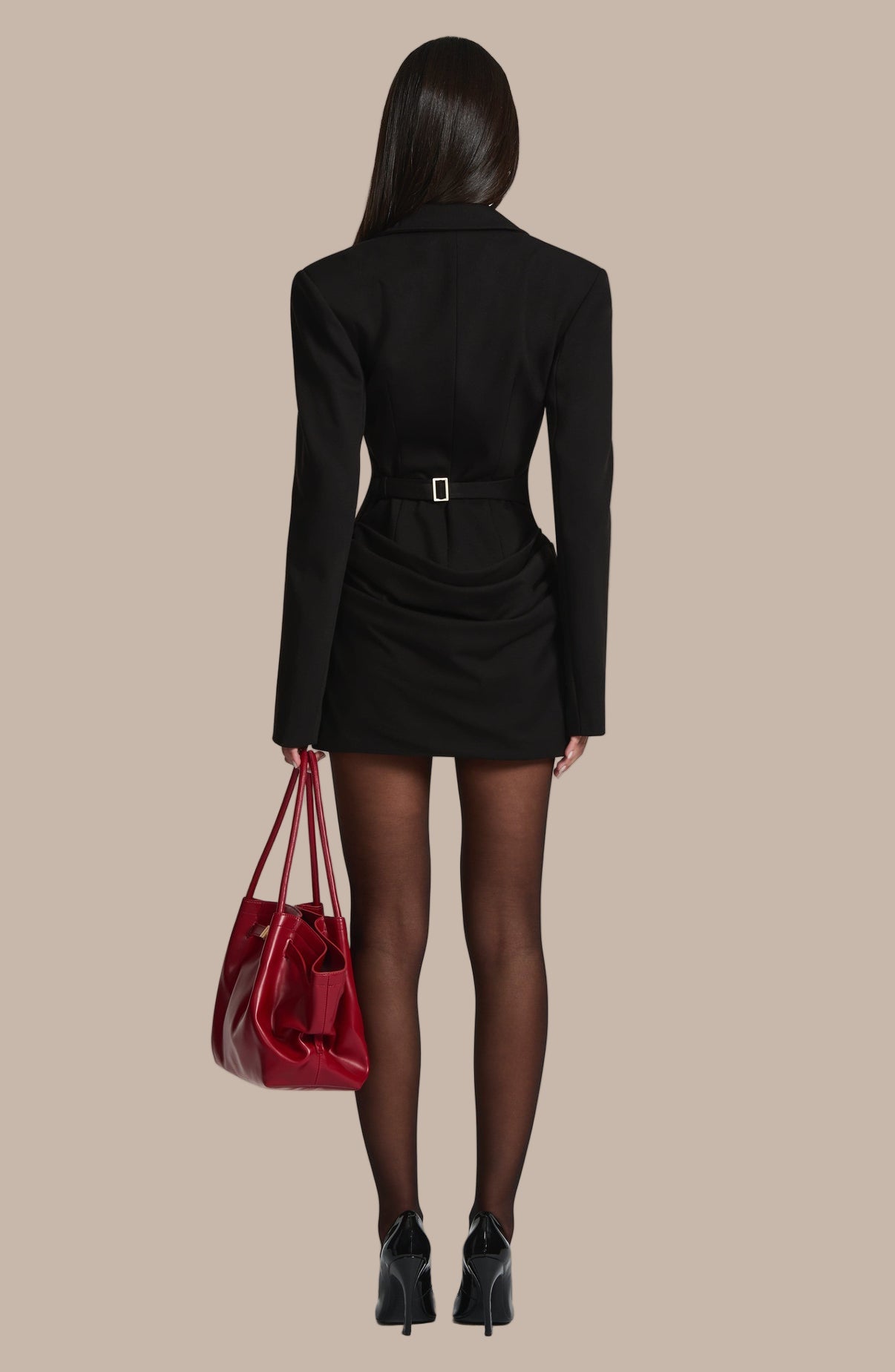 Blazer-Style Mini Dress