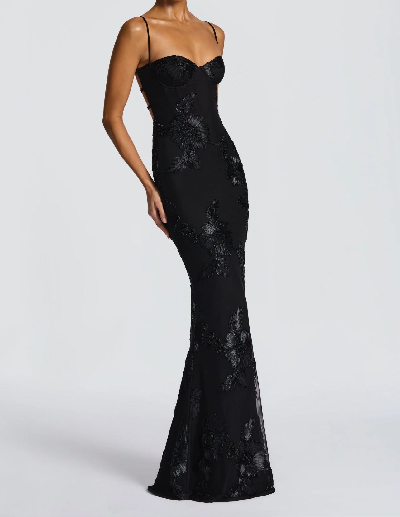 Sweetheart Neck Maxi Dress